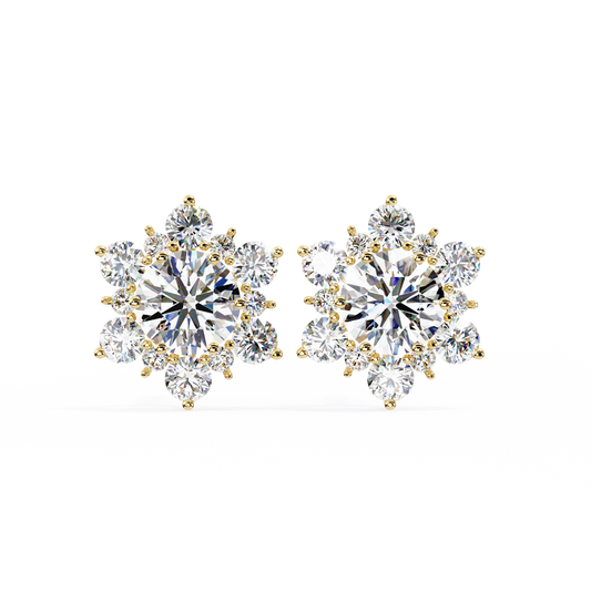 Mary Solitaire Earring