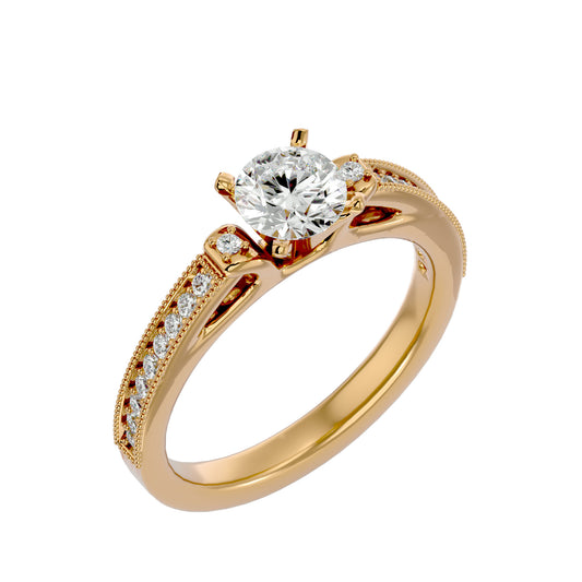 Lucy Solitaire Ring