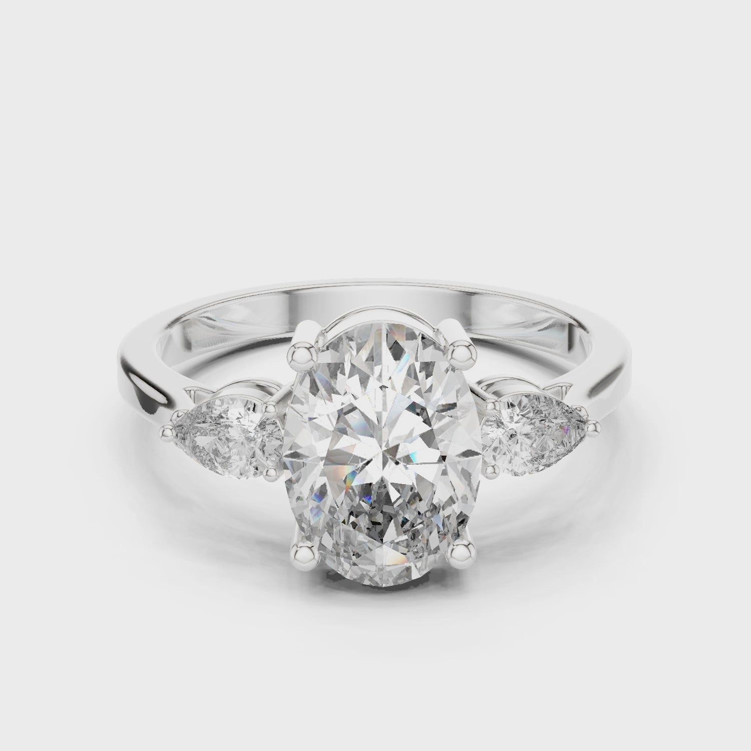 Reese Three Stone Ring